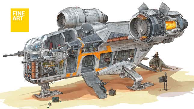 Image for article titled A Very Close Look Inside The Mandalorian&#39;s Ship