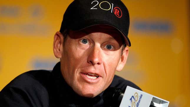 Image for article titled Lance Armstrong Wants To Tell Nation Something But Nation Has To Promise Not To Get Mad