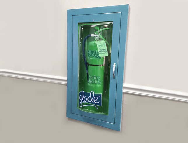 Image for article titled Glade Introduces New Spring Meadow Fire Extinguisher