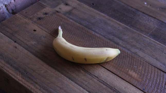 Image for article titled Report: Bananas Still Most Popular Fruit For Pretending To Receive Phone Call