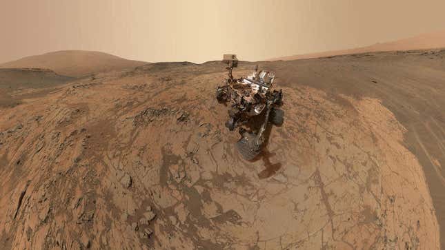 High honors for the selfie-snapping rover.