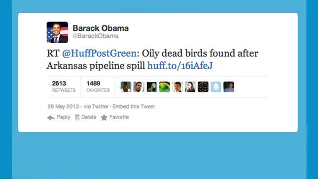 Image for article titled 19 Tweets From The Audubon Society/Barack Obama Twitter Feud