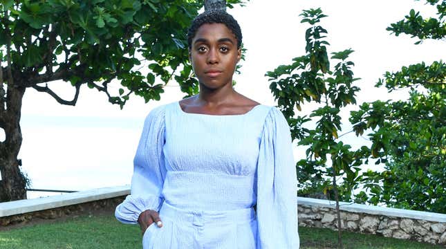 Lashana Lynch attends the “Bond 25&quot; film launch on April 25, 2019 in Montego Bay, Jamaica.
