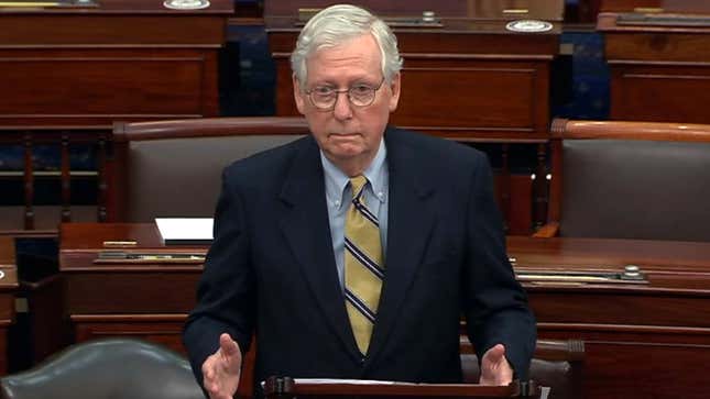 Image for article titled Mitch McConnell Presses Merrick Garland About Legal Philosophy On Vengeance