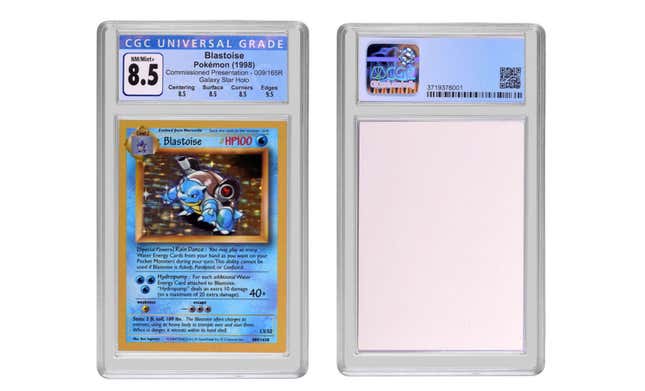 Image for article titled Now A Blastoise Pokémon Card Has Sold For $360,000