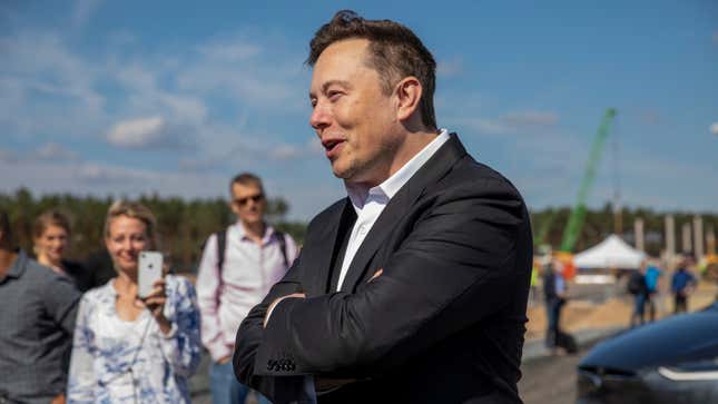 Image for article titled Report: Elon Musk Is Kind of a Dick