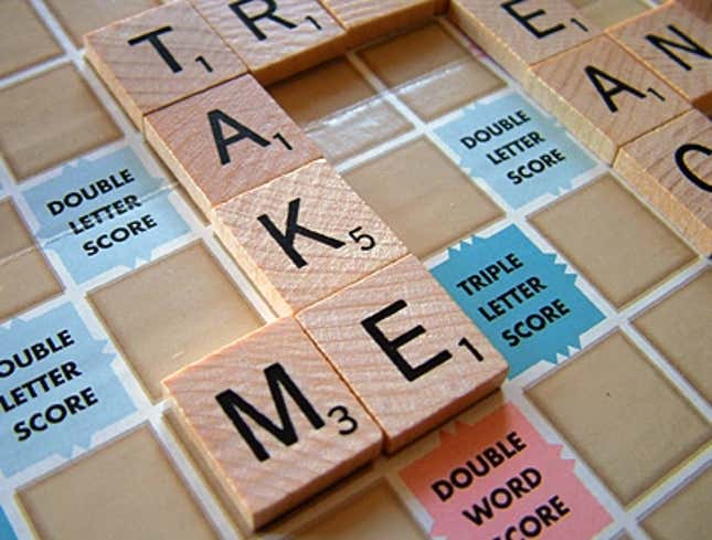 Image for article titled Scrabble Come-On Only Worth Four Points