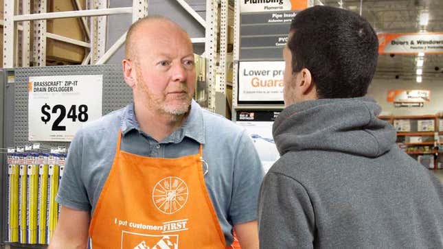 Image for article titled Home Depot Employee Can Tell This Customer’s First Attempt At Pipe Bomb
