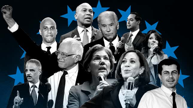 Image for article titled Mayor Pete Ain’t Got to Lie, Deval Patrick Is Gonna Try and the Harris Campaign Won’t Die: 2020 Presidential Black Power Rankings, Week 18 1/2