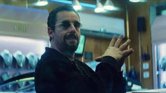 Image for article titled Adam Sandler is the jeweler from hell in the anxious, thrilling trailer for Uncut Gems