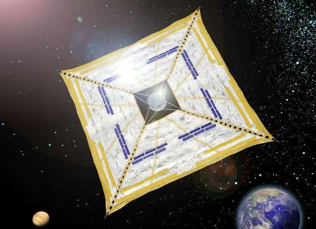 Artist’s conception of IKAROS.