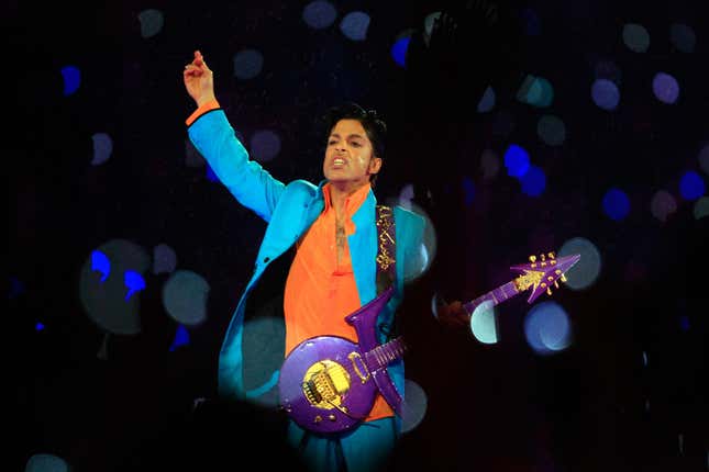 Prince's legendary halftime performance at Super Bowl 41