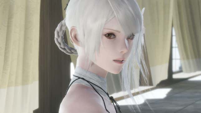 Kainé is not amused. 