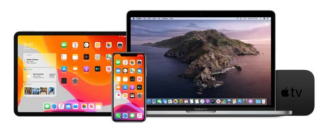 Imagen para el artículo titulado Cómo instalar las betas de iOS 13, iPadOS y macOS Catalina en tus dispositivos Apple