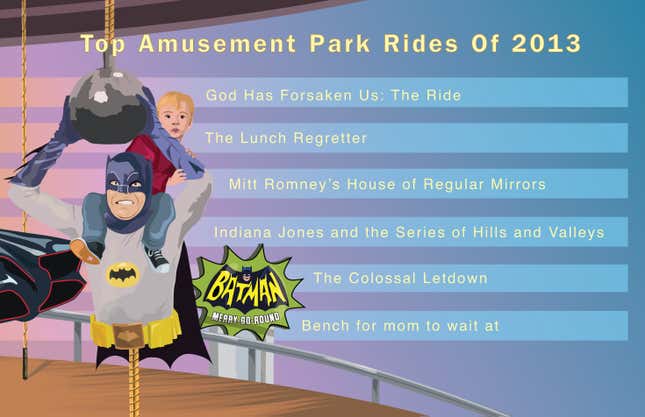 Image for article titled Top Amusement Park Rides Of 2013