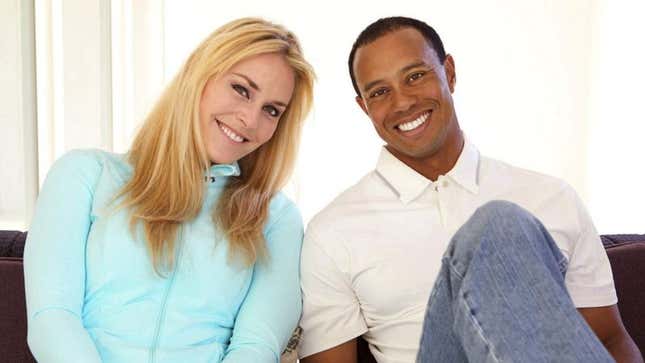 Image for article titled Tiger Woods, Lindsey Vonn Announce They&#39;re Just Ordinary Couple Into Depraved Sexual Acts