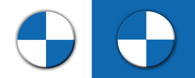 Imagen para el artículo titulado Así es como BMW arruinó su rediseño del logotipo (y cómo podría solucionarlo)