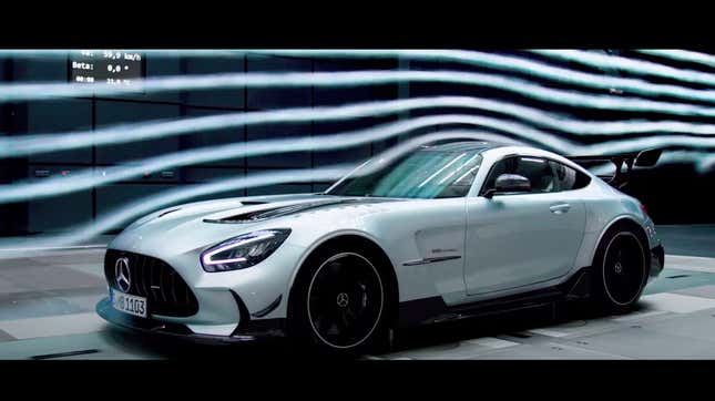 Image for article titled Mercedes-AMG GT Black Series Offers Wing As Large As Your Neighbor&#39;s Modded 370Z