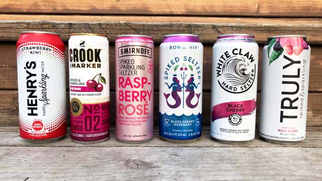 Image for article titled What’s the best-tasting hard seltzer?