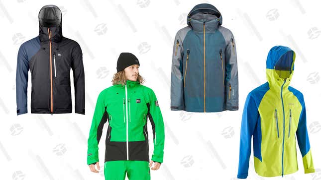 Image for article titled Ski Up A Mountain in These Four Breathable Jackets