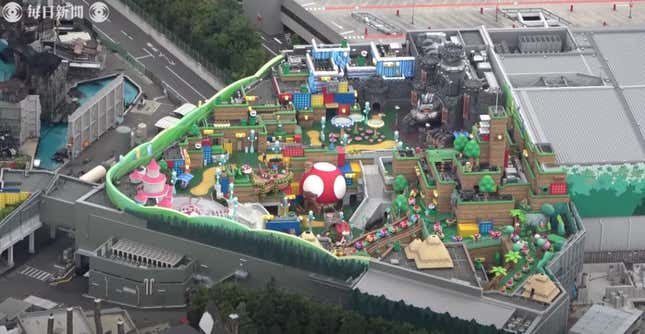 Imagen para el artículo titulado El parque temático de Nintendo en Japón luce increíble, aunque también algo pequeño