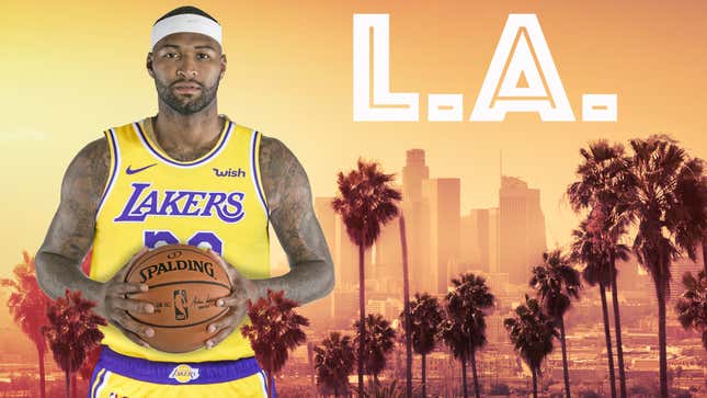 Why the Lakers won't sign recently-released DeMarcus Cousins