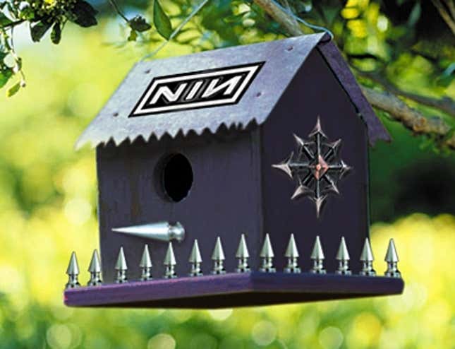 Image for article titled Goth Kid Builds Scary-Ass Birdhouse