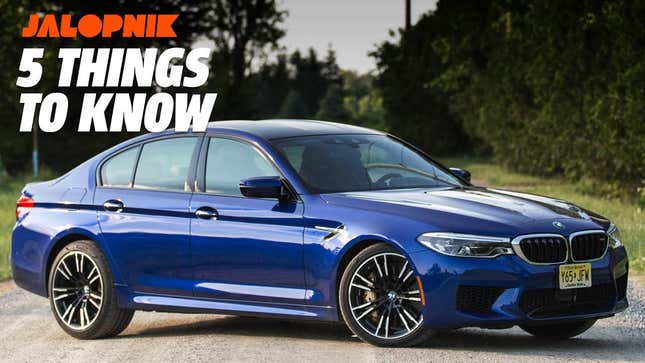 The 2018 BMW M5: Five Things to Know