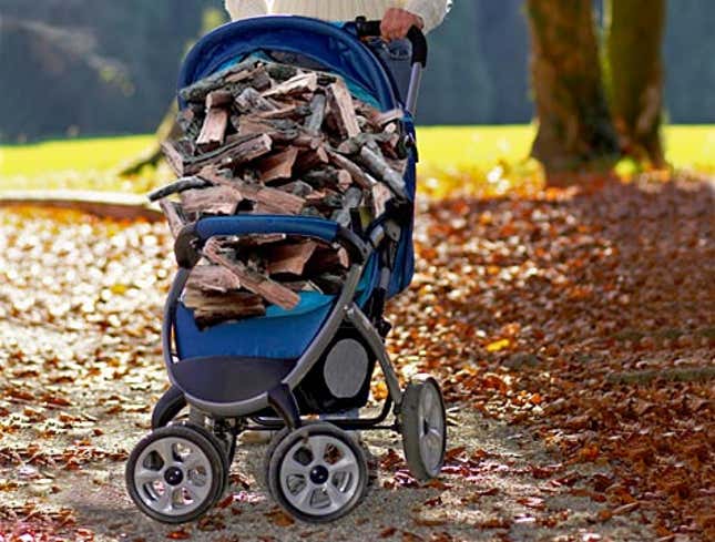 Image for article titled Grieving Couple Finds Different Ways To Use Stroller