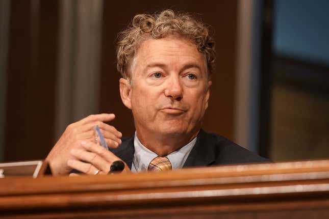 Image for article titled Rand Paul Thinks Joe Biden Called Republicans Racists and Liars. He Didn’t, But If He Did, Where’s the Lie?