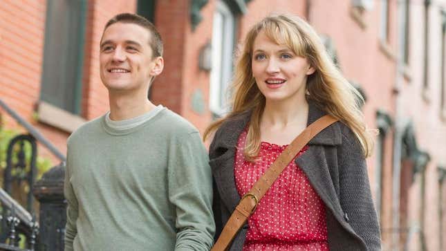 Image for article titled Study: 84% Of Couples Who Walk Around Exploring New Neighborhood Never Make It Home