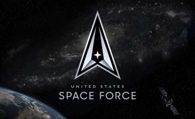 Image for article titled Space Force Unveils New Logo, Promises to Be &#39;Always Above&#39;
