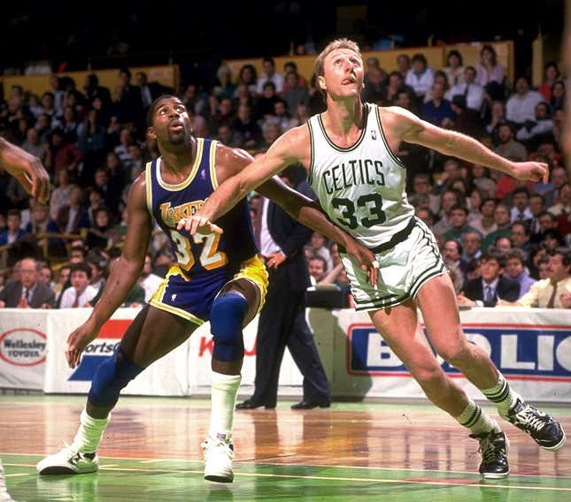 Image for article titled Great Moments In The Lakers-Celtics Rivalry