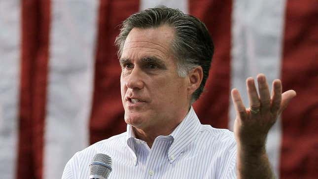 Image for article titled Romney Just Saying He Grew Up Poor In Memphis Now