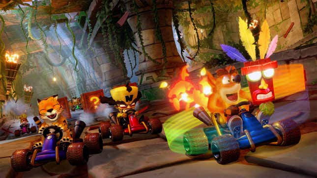 Image for article titled Review: ‘Crash Team Racing Nitro-Fueled’ Delivers Speed, Savagery, And Fun I Haven’t Felt Since My Third DUI