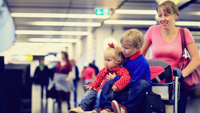 Image for article titled Tips For Traveling With Young Children