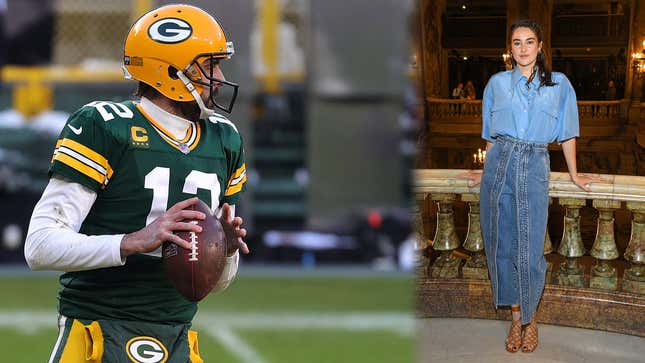 Image for article titled Aaron Rodgers and Shailene Woodley Are Really Doing This, Huh
