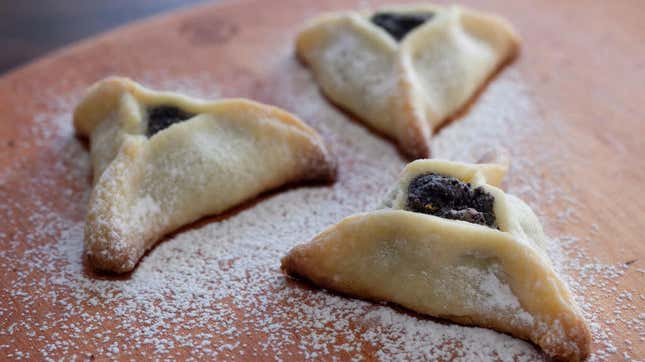 Poppy seed hamantaschen