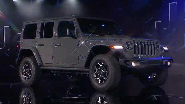Image for article titled Jeep Is Straight-Up Calling The Hybrid Wrangler 4xe &#39;The Most Capable Wrangler Ever&#39;