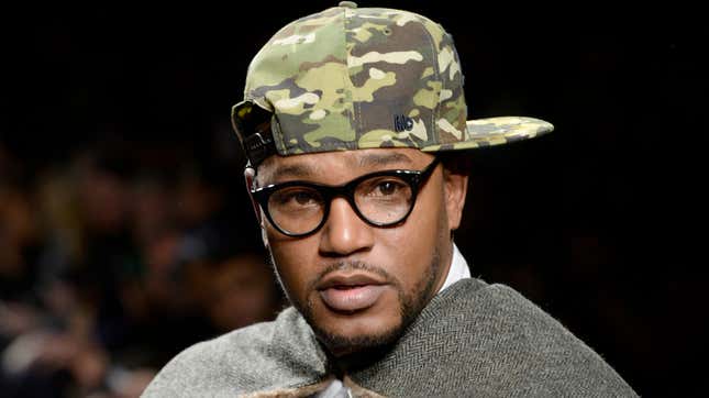 Cam’ron attends the Mark McNairy New Amsterdam runway during Mercedes-Benz Fashion Week Fall 2014 on Feb. 11, 2014, in New York City.