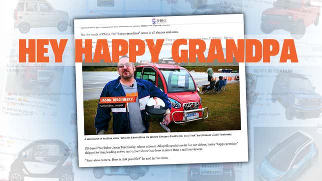 Image for article titled I Think The Shanghai Daily Just Called Me A &#39;Happy Grandpa&#39; For Changli Reasons But It Looks Like A Crackdown Is Coming