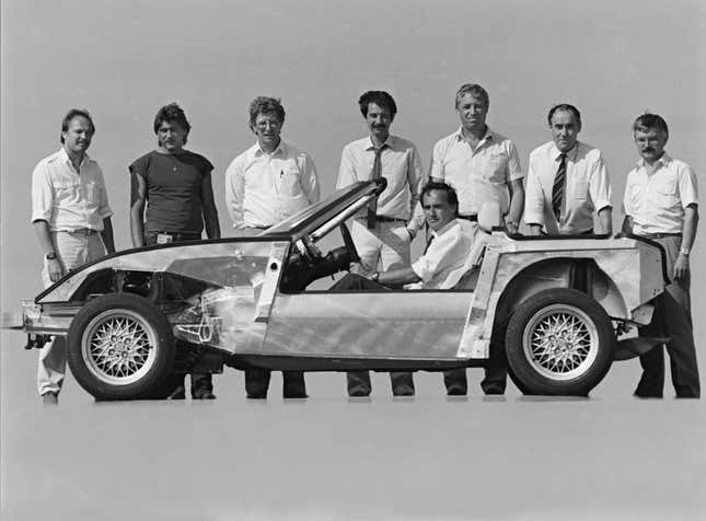 Image for article titled The BMW Z1 Was the Car of a Future We Didn't Deserve
