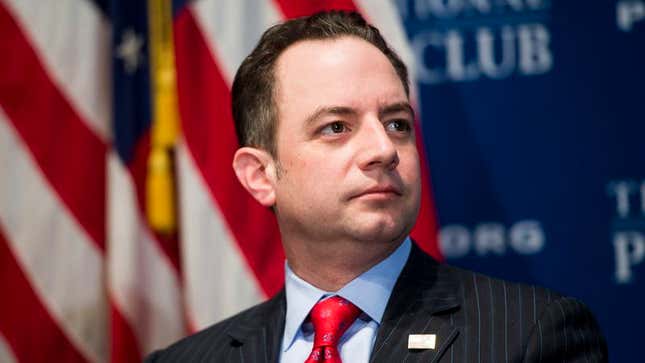Image for article titled Man At Point Where Thought Of Reince Priebus Controlling White House Pretty Comforting
