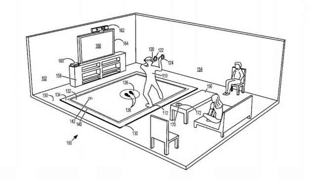 Image for article titled Microsoft Filed Patent for a Virtual Reality...Mat?