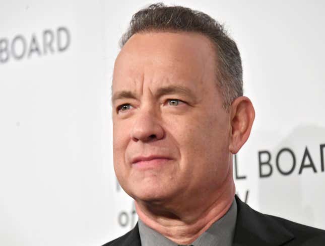 Image for article titled Tom Hanks Vows He Won’t Stop Until He Has Portrayed Every Last American