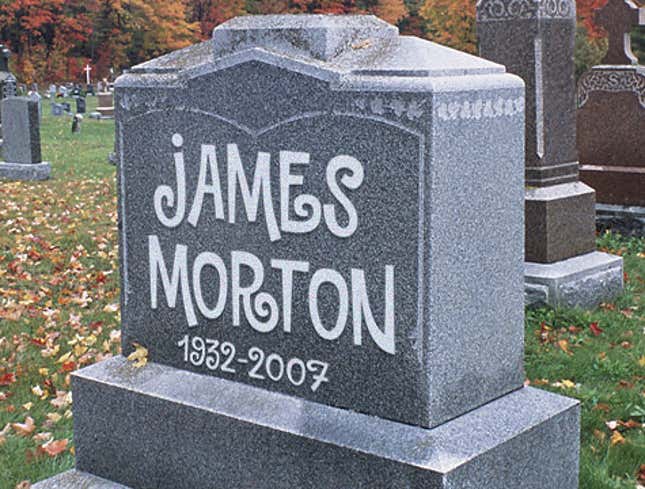 Image for article titled Wrong Font Chosen For Gravestone