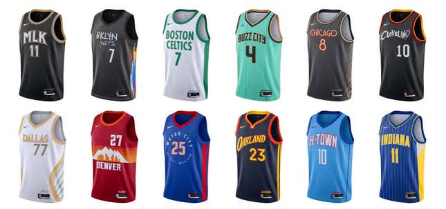 Graphic Designer's NBA Uniform Concepts Rival Nike's Real Jerseys