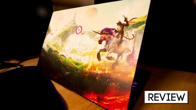 Origin PC's EVO16-S Is A Wonderful Little Laptop And Mine Has A Unicorn On It<i></i>