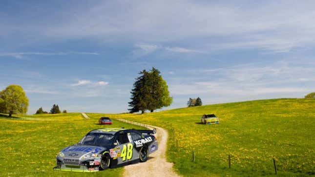Image for article titled Jimmie Johnson&#39;s Car Put Out To Stud