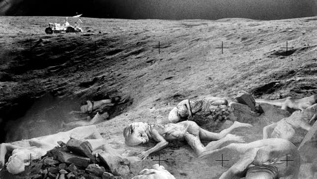 Image for article titled NASA Issues Formal Apology For 1969 Genocide Of Moon Natives